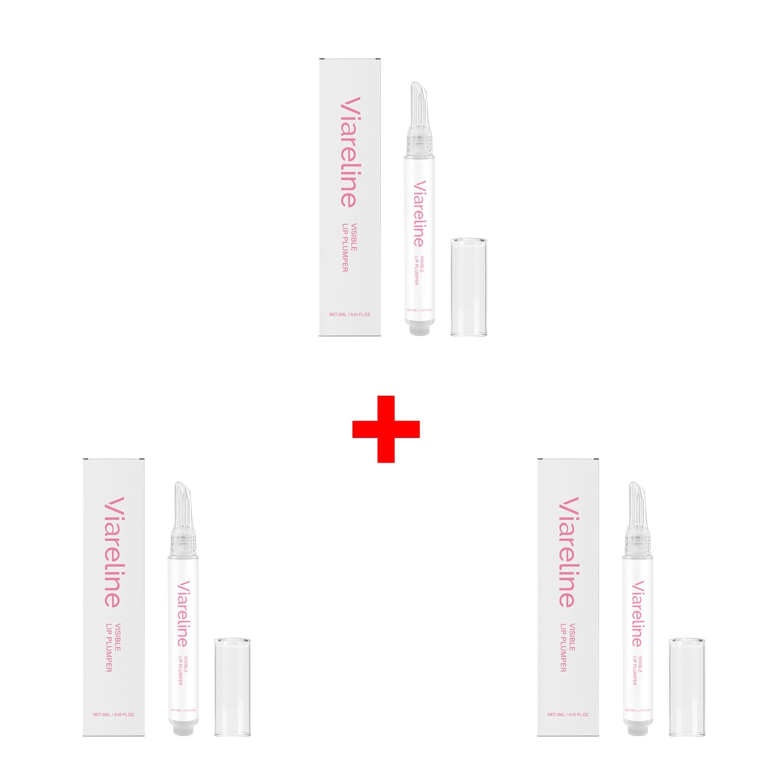 VIARELINE Hydrating Lip Plumper Gloss & Smoothing Serum - 14