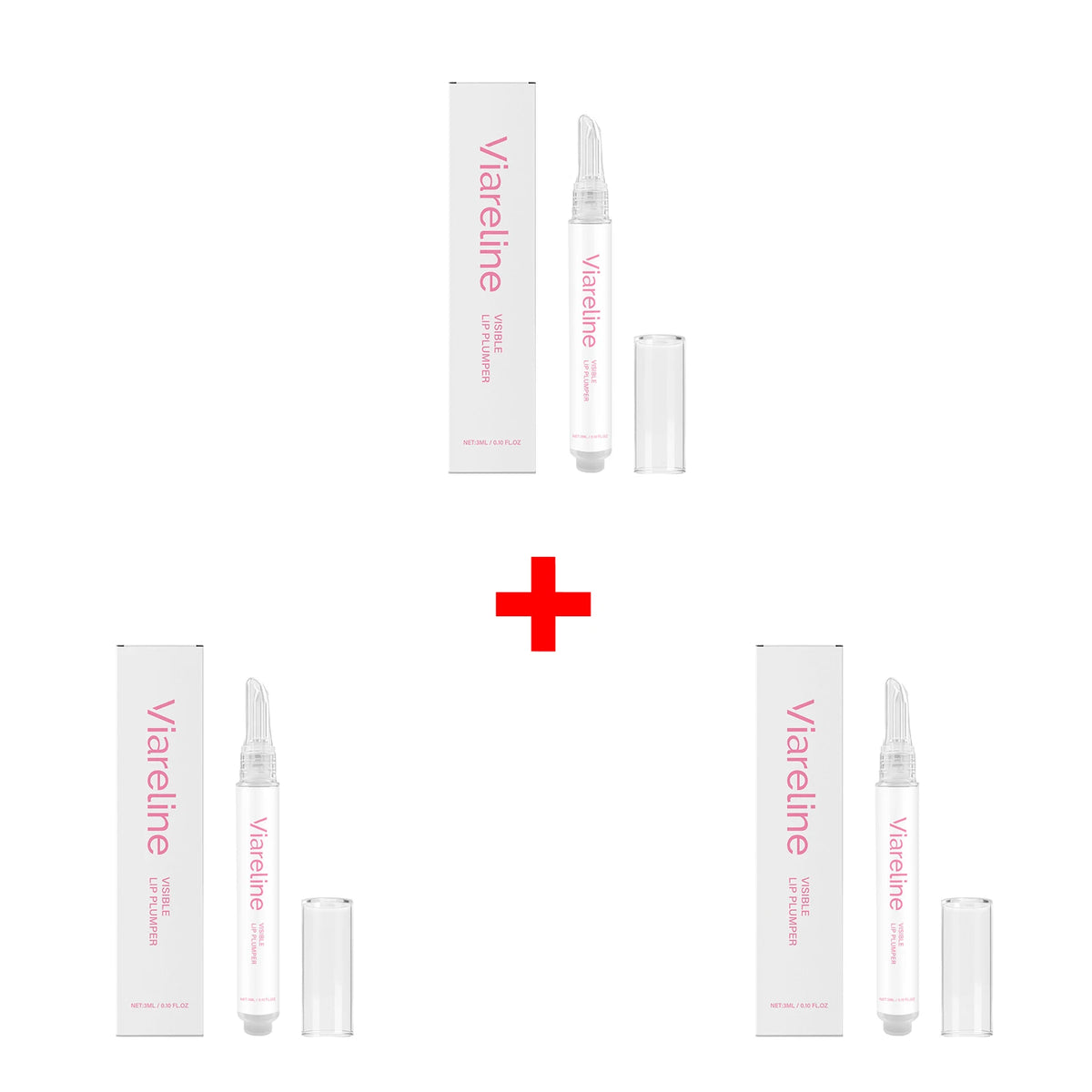 VIARELINE Hydrating Lip Plumper Gloss & Smoothing Serum