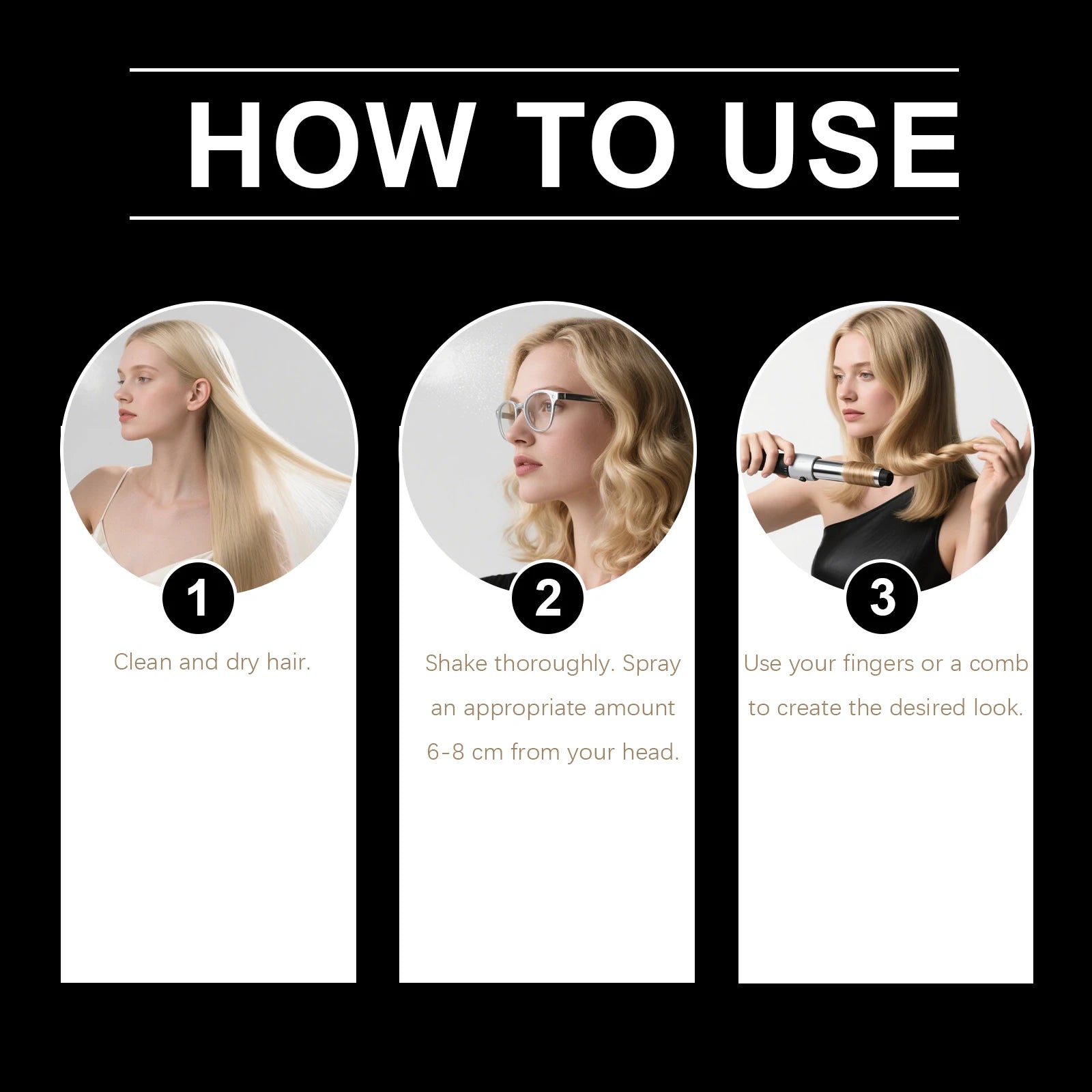 Sea Salt Hair Styling Spray Volumizing Mist - 12