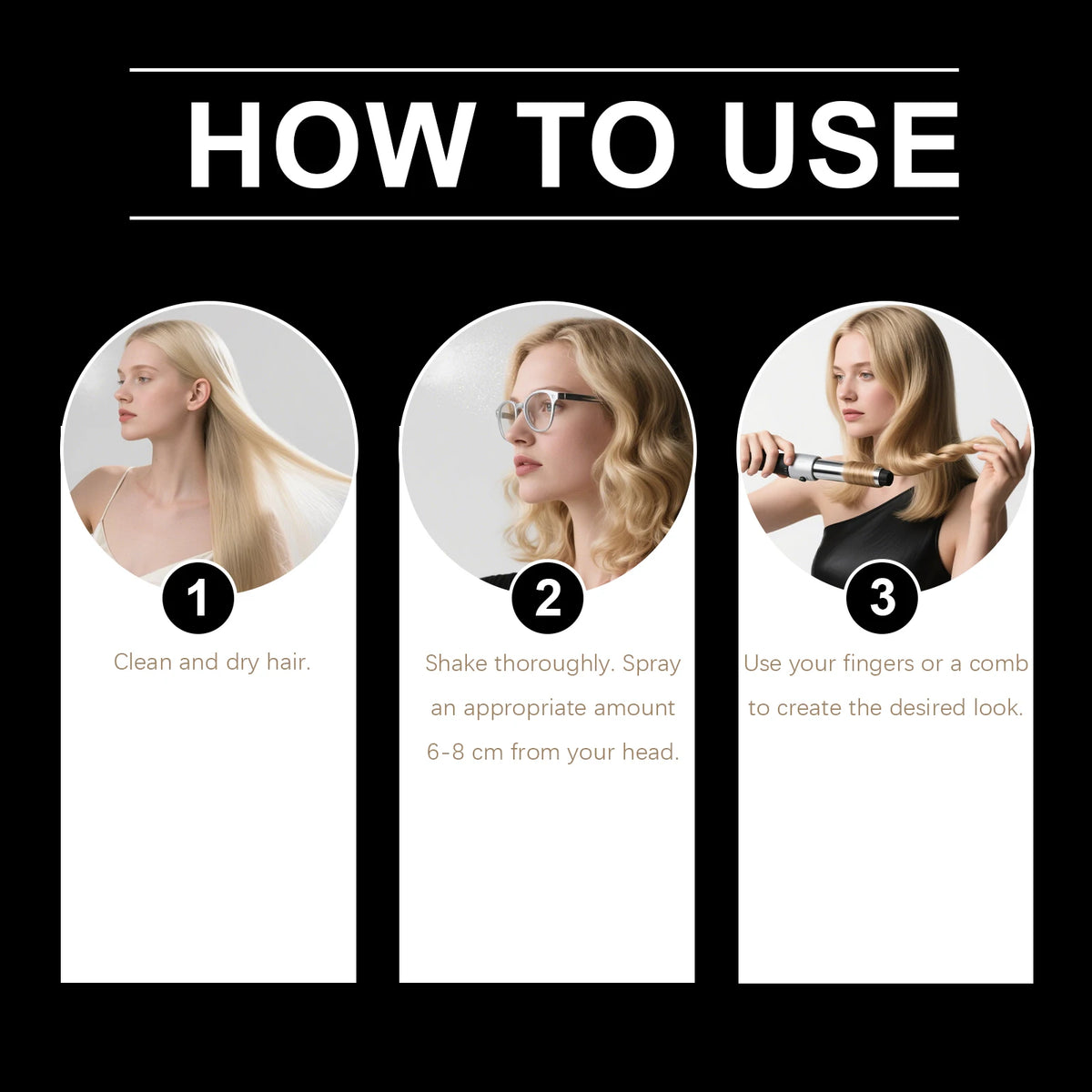 Sea Salt Hair Styling Spray Volumizing Mist