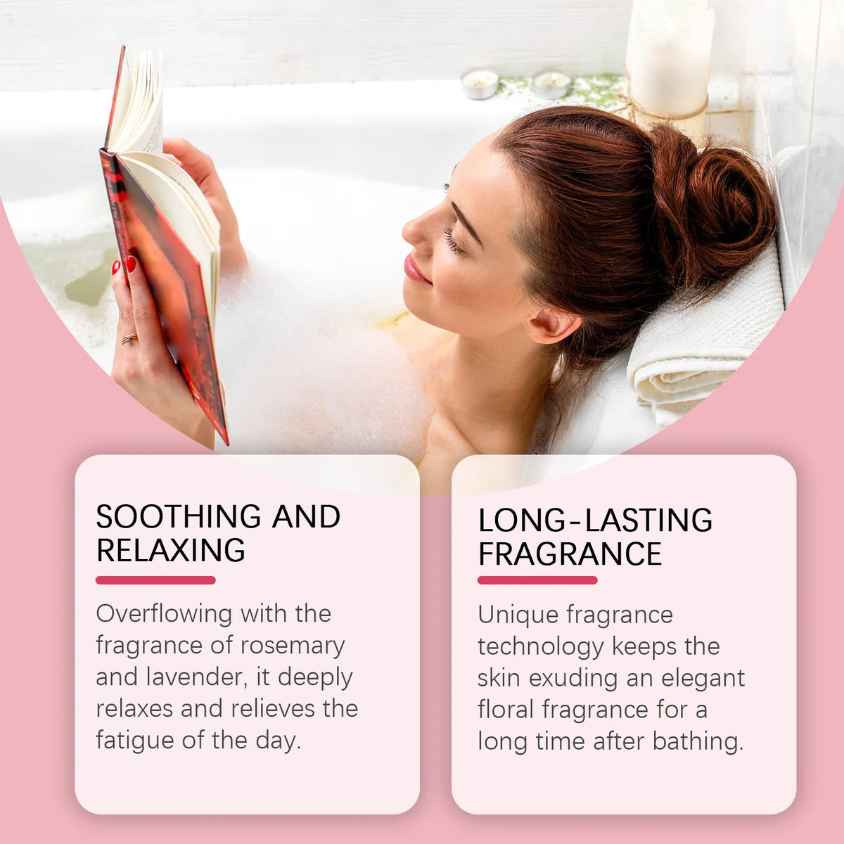 Bubble Bath Bombs Spa Relaxing Body Stress Relief Skin Care