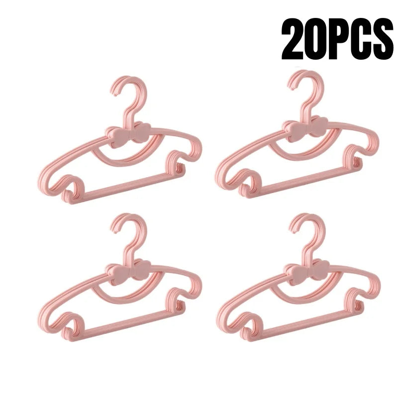 Baby Clothes Hangers Non Slip Kids Clothing Organizer Set - 34