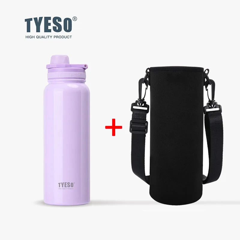TYESO Stainless Steel Vacuum Insulated Water Bottle Travel Flask