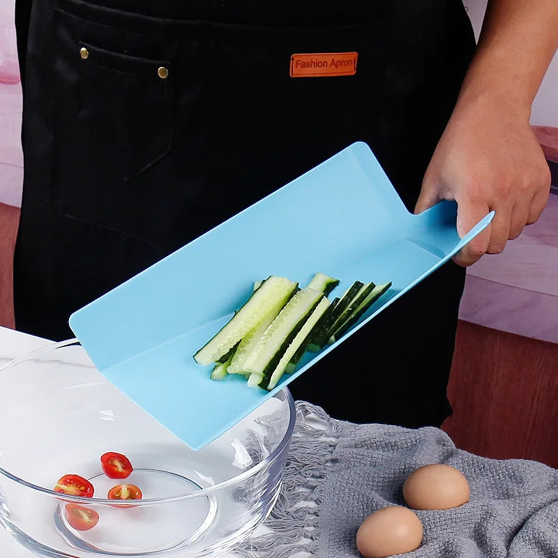 Foldable Shovel Cutting Board Kitchen Food Chopper Prep Tray