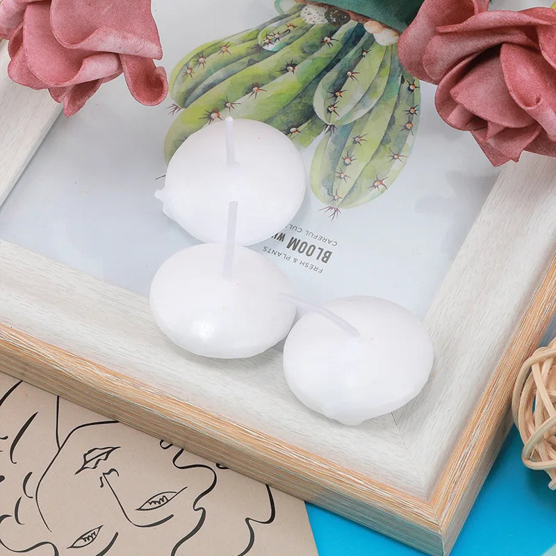 Floating Disc Candles Unscented Romantic Decor for Weddings and Parties - 7