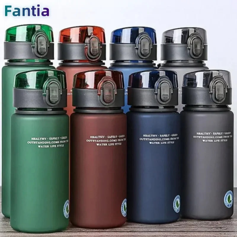 Fantia Leak Proof Sports Water Bottle BPA Free Hiking Gym Fitness Jug - 1