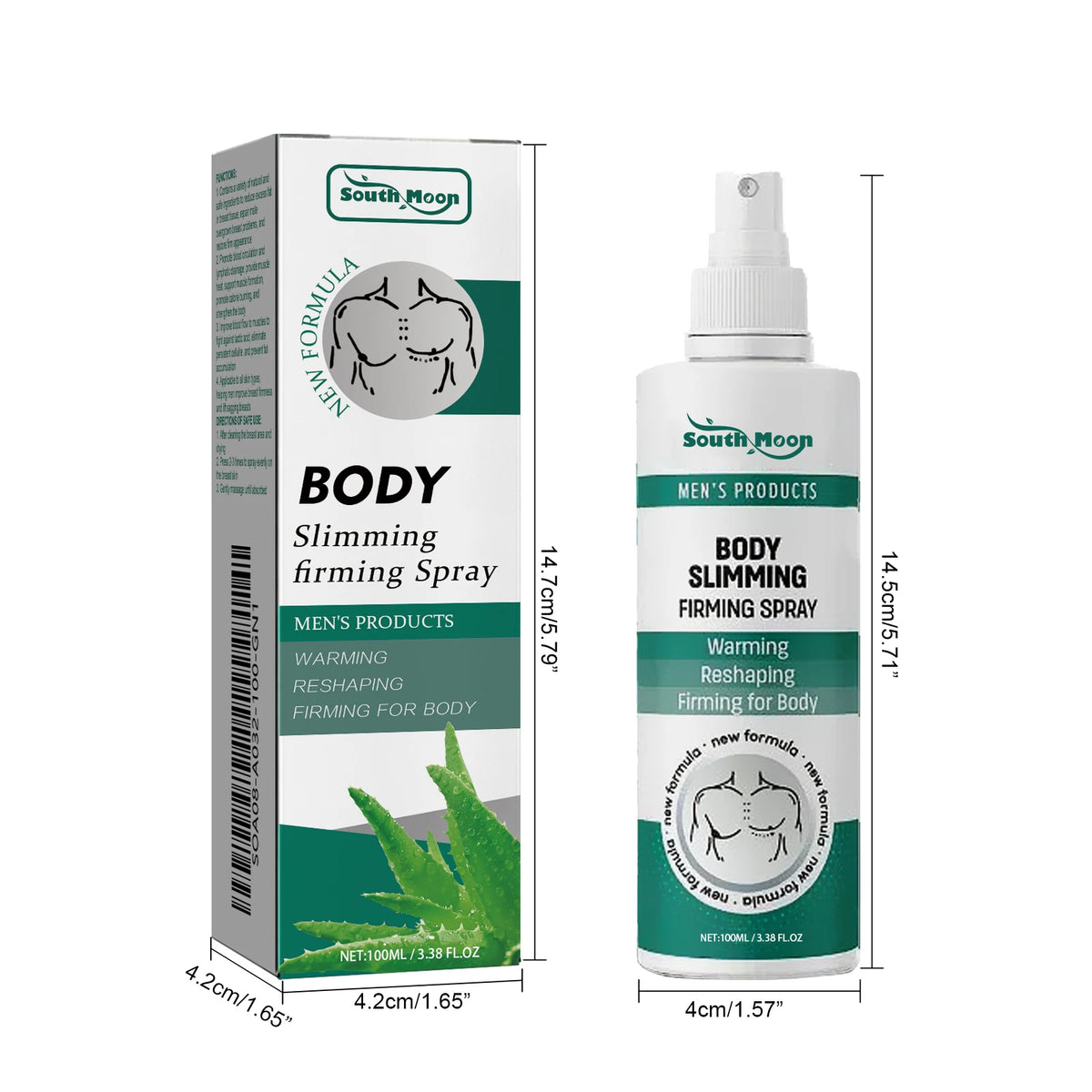 Gynecomastia Removal Spray Male Breast Fat Reduction Oil