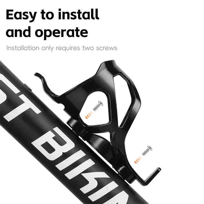 Bicycle Bottle Cage with Anti-Theft Tracker Mount for MTB Road Bikes - 6