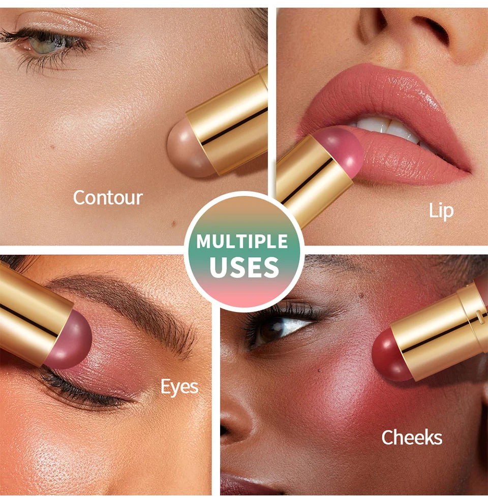 Double Headed Bronzer Blush Stick Multiuse Contouring Makeup