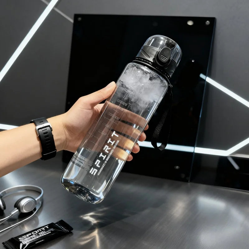 700ml Sports Water Bottle Leakproof BPA Free Gym Fitness Drink Cup - 9