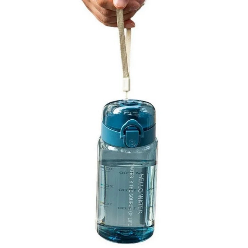 550ml Sports Water Bottle Leak Proof Gym Fitness Hydration Flask