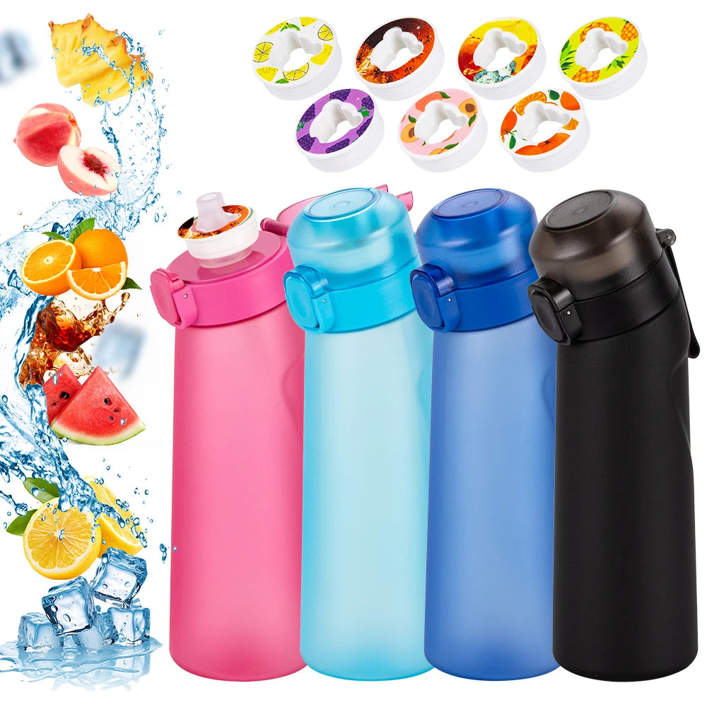 Scented Water Bottle Air Flavoring Sport Cup with Fruit Scent Pods - 1