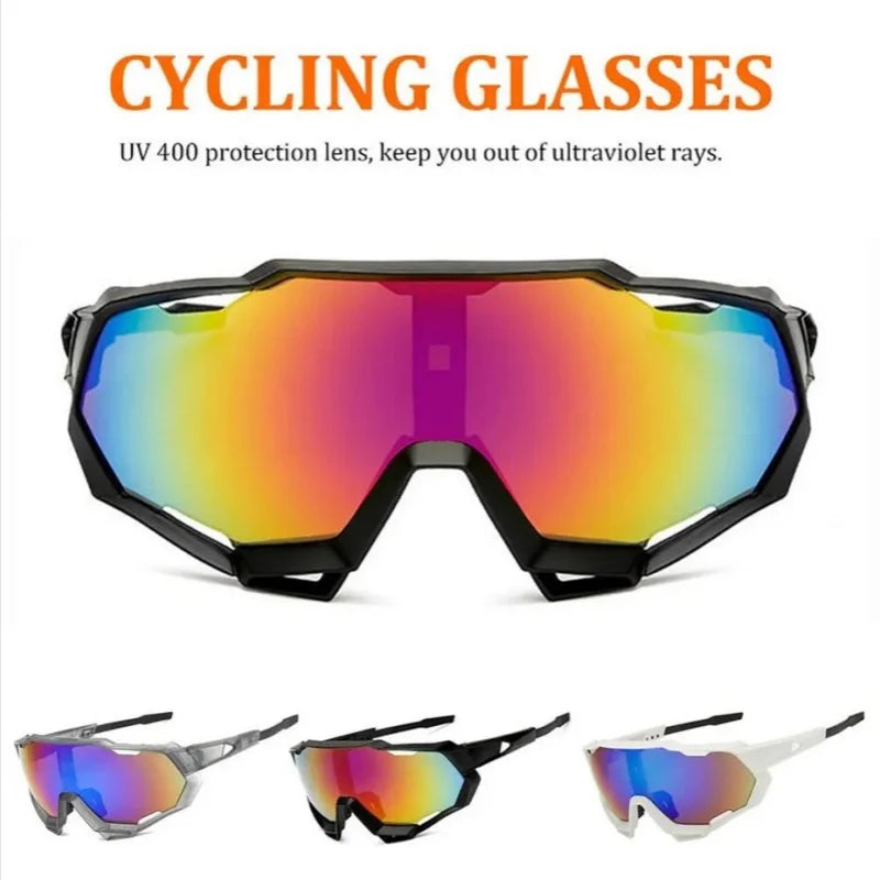Cycling Sunglasses UV400 Windproof Sports Eyewear for Riding and Running