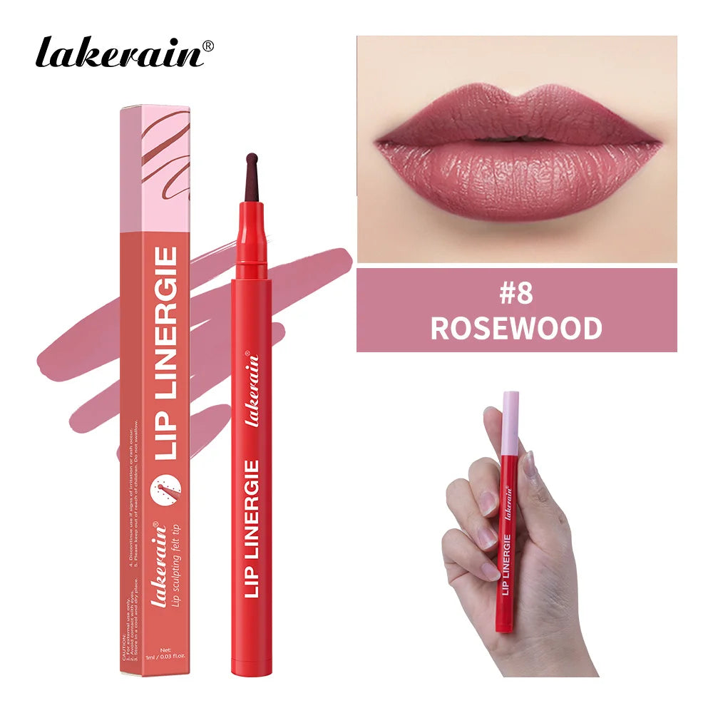 2 in 1 Dual Sided Lip Contour Stain and Liner - 28