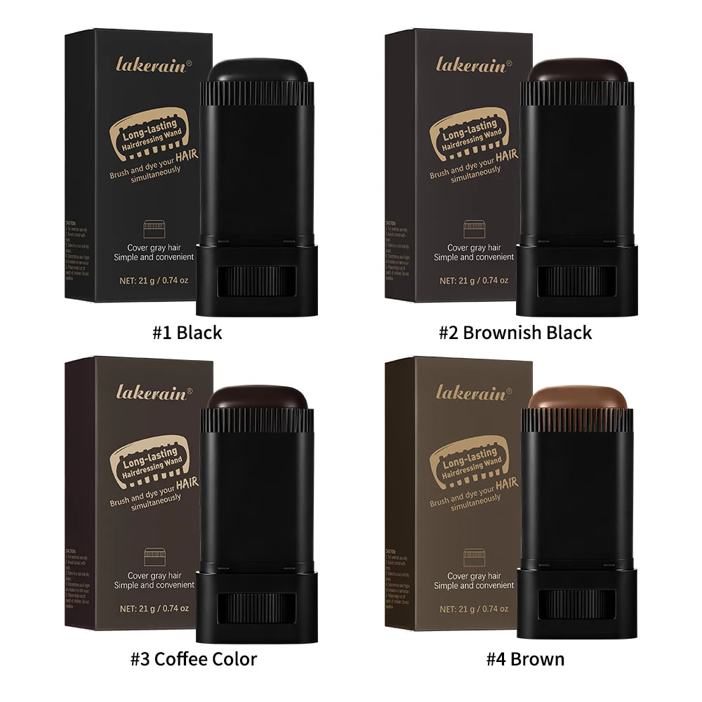 Temporary Hair Dye Stick and Root Touch Up Comb - 28