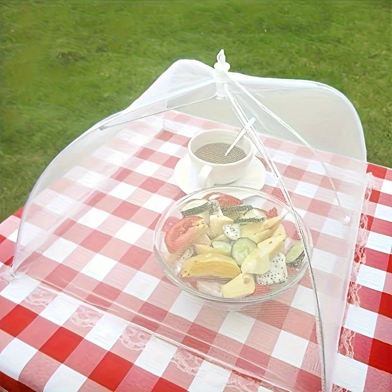 Folding Food Cover Mesh Tent for Dining Table Insect Protection