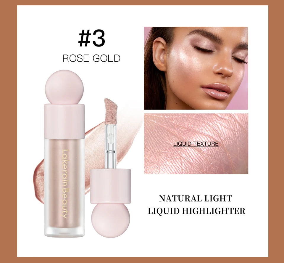 Liquid Highlighter Makeup Natural Glow Luminizer - 10