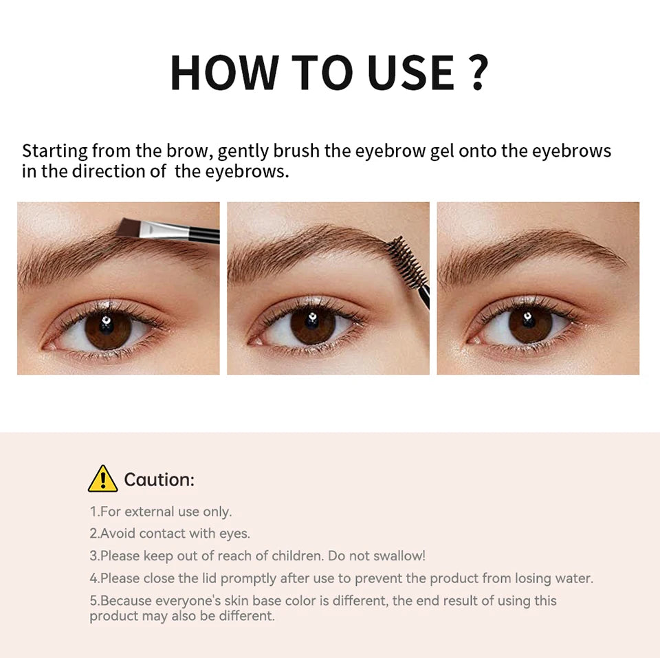 Wild Eyebrow Pomade Waterproof Styling Wax Cream