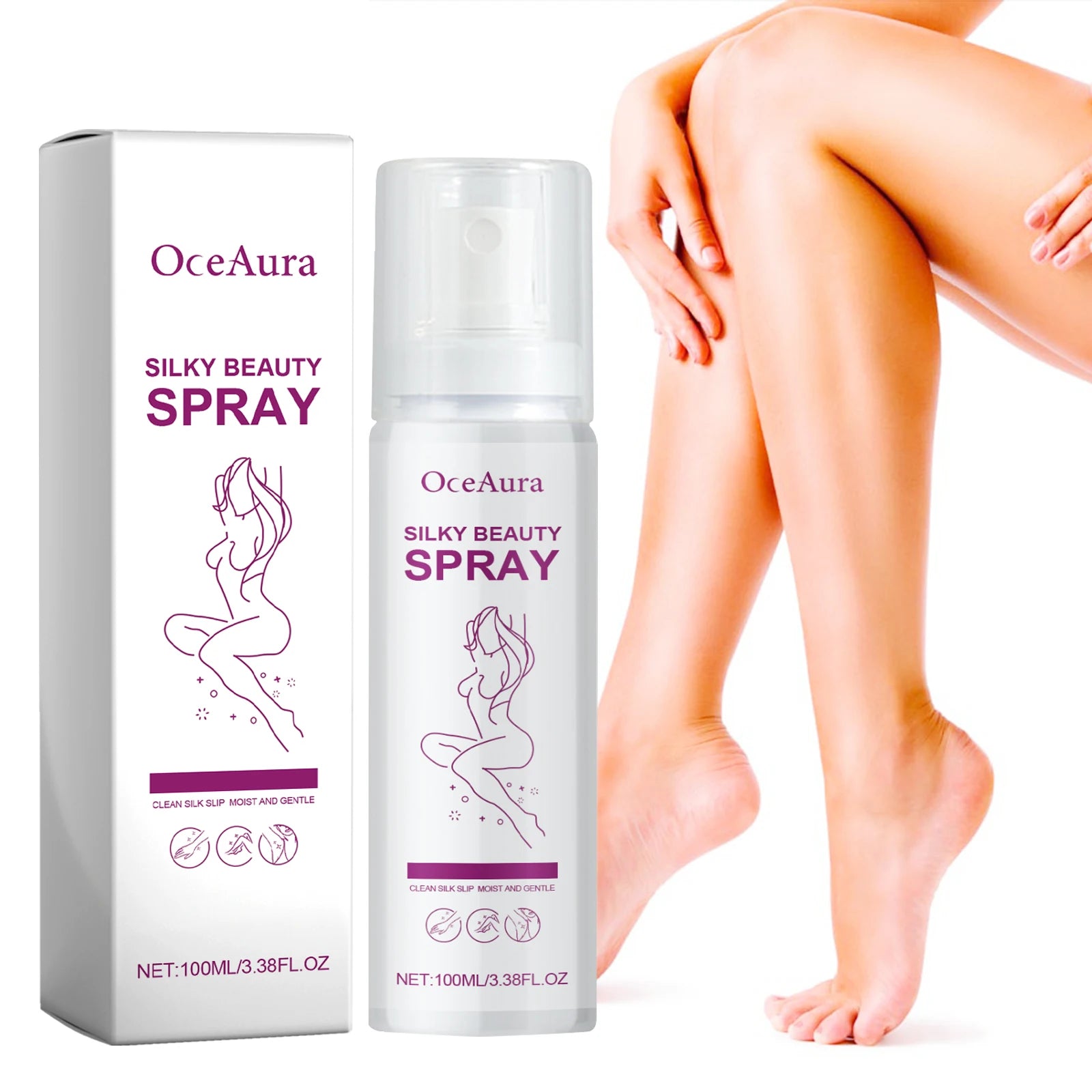 OceAura Body Hair Removal Spray Depilatory Mousse - 7
