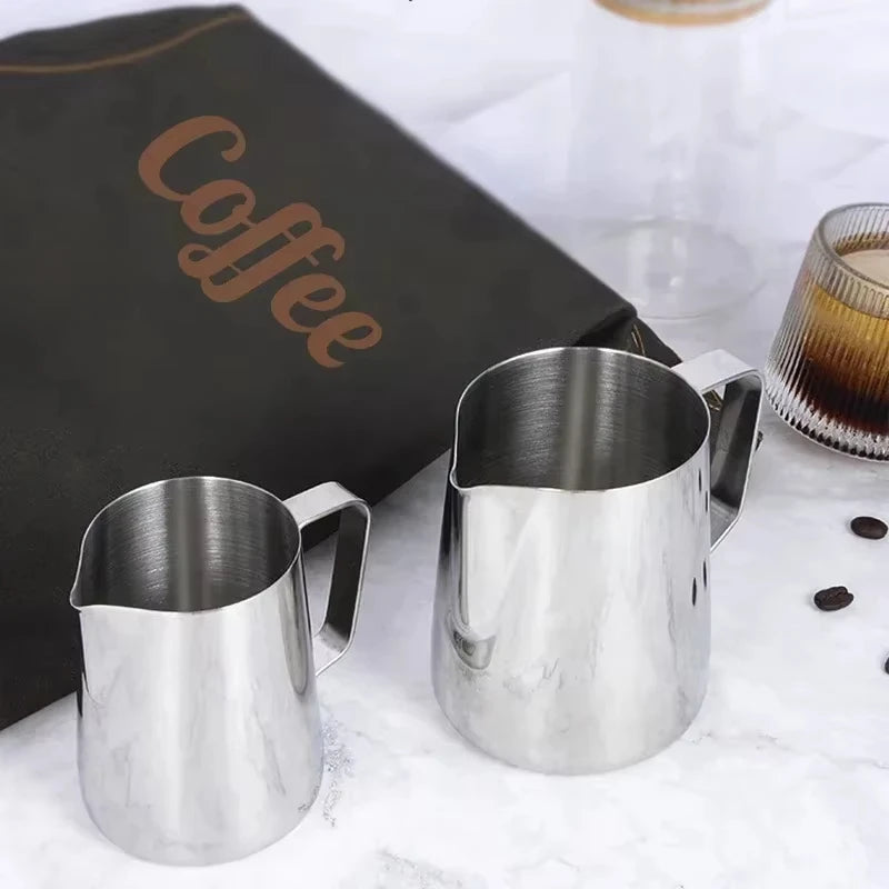 Stainless Steel Milk Frothing Pitcher Espresso Latte Art Coffee Cup - 11