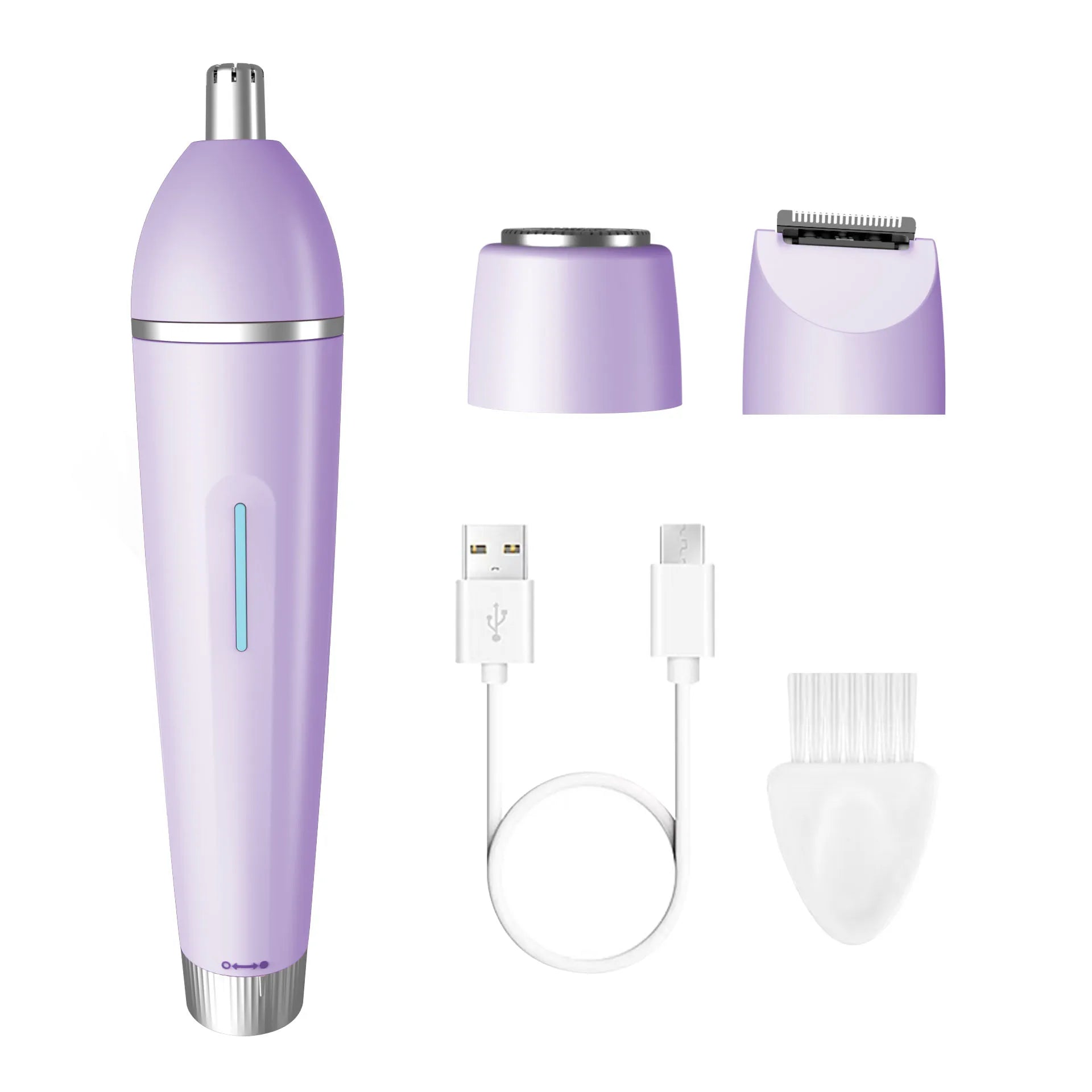 3 in 1 Electric Lady Shaver Waterproof Bikini Trimmer and Epilator - 18