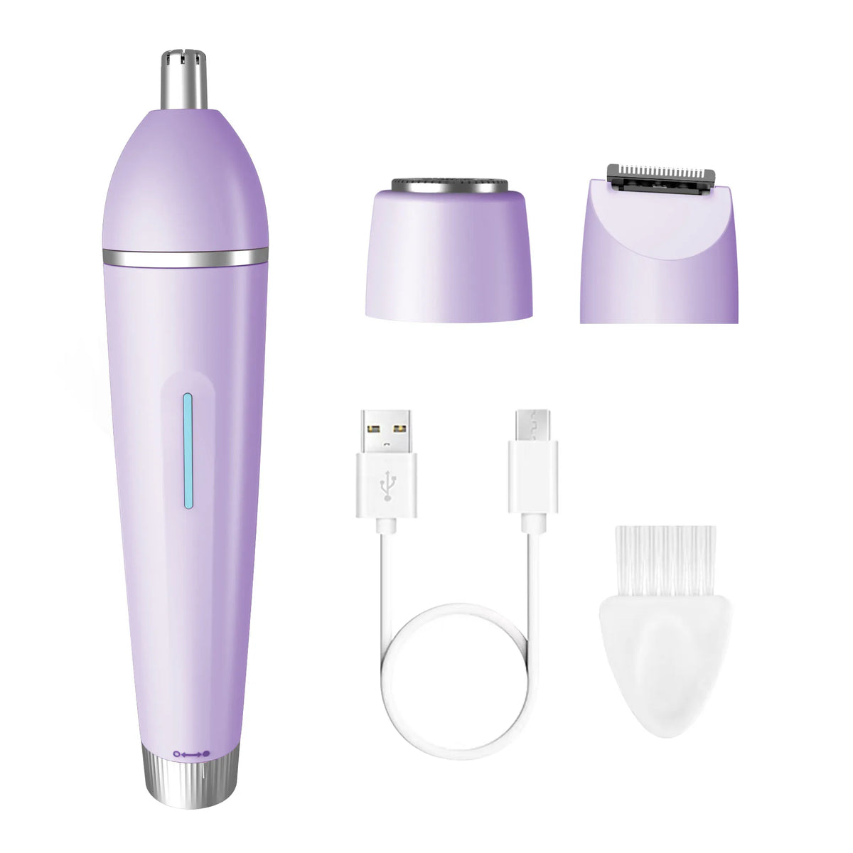 3 in 1 Electric Lady Shaver Waterproof Bikini Trimmer and Epilator