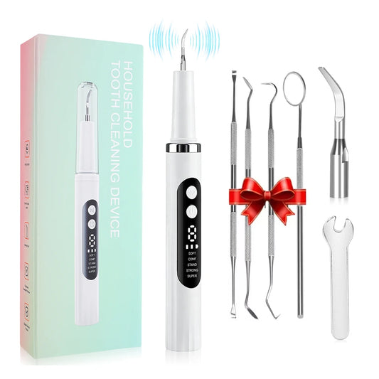 Ultrasonic Dental Scaler Teeth Tartar Remover Electric Cleaner