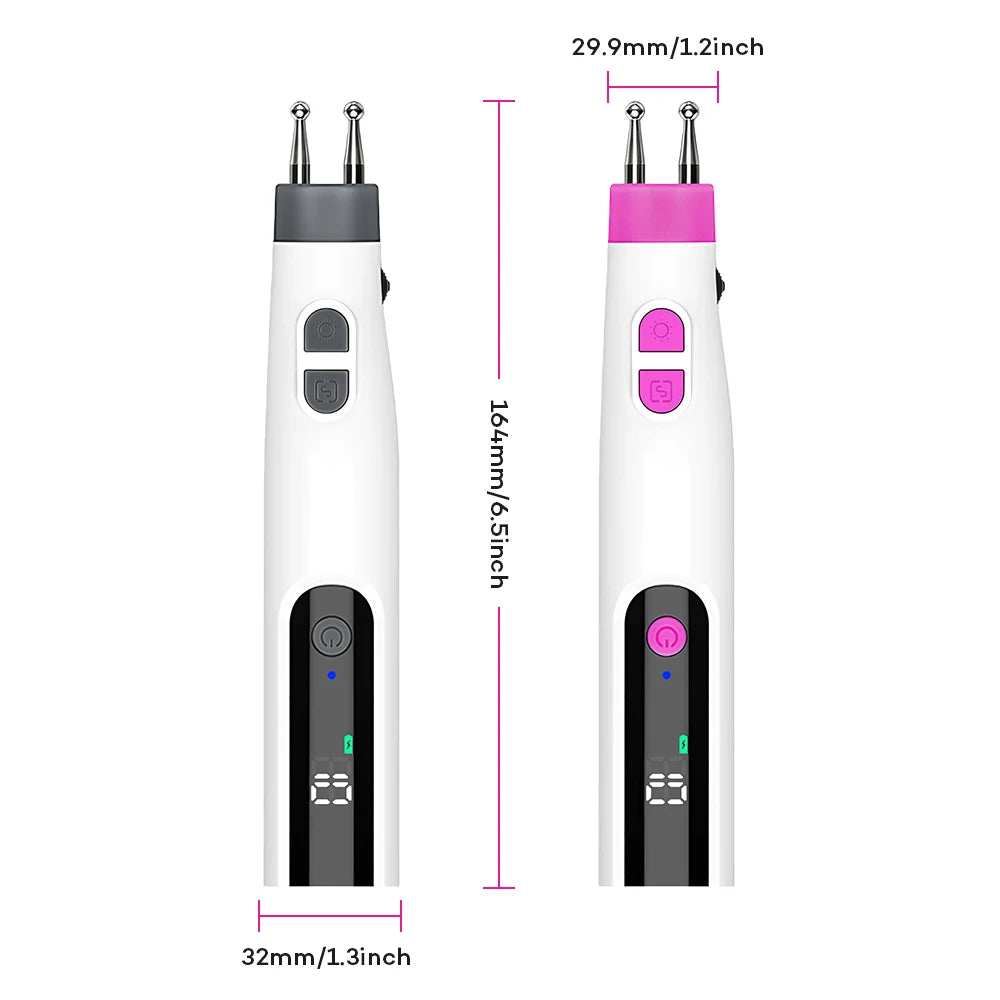 Multifunctional Electric Double Head Meridian Massage Pen