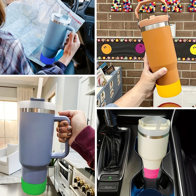 Silicone Cup Boot for Stanley Tumbler Anti-Slip Protective Sleeve Cover - 5