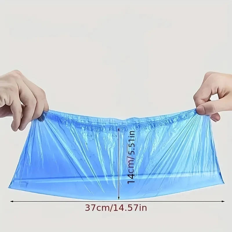 100PCS Disposable Waterproof Shoe Covers Non Slip Plastic Boot Protectors