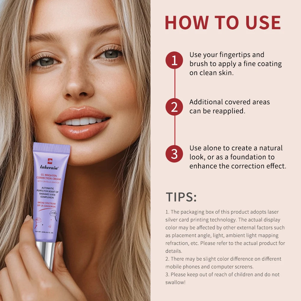 CC Cream Centella Color Changing Moisture Foundation Makeup