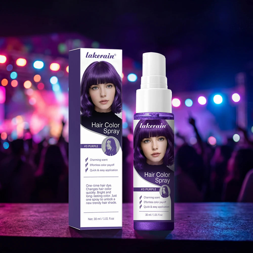 Temporary Hair Color Spray Washable DIY Dye