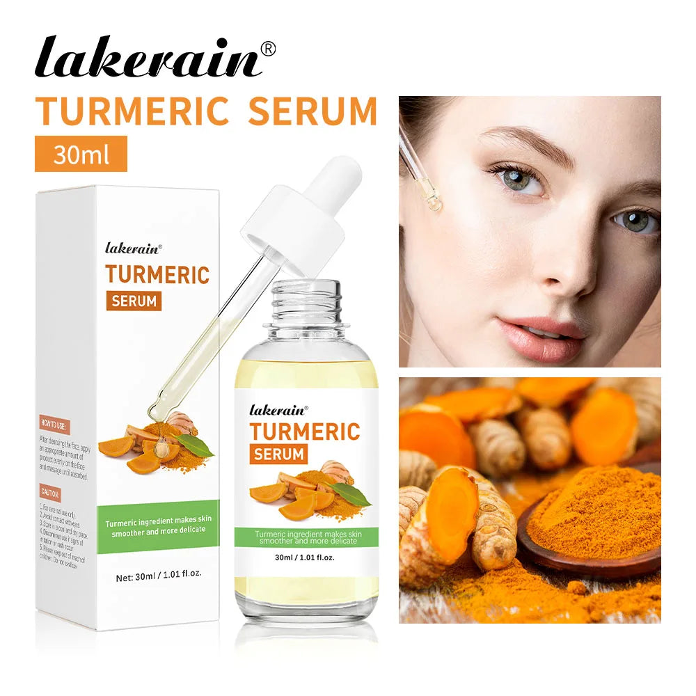 Kojic Acid Turmeric Niacinamide Glow Serum Brightening Facial Care