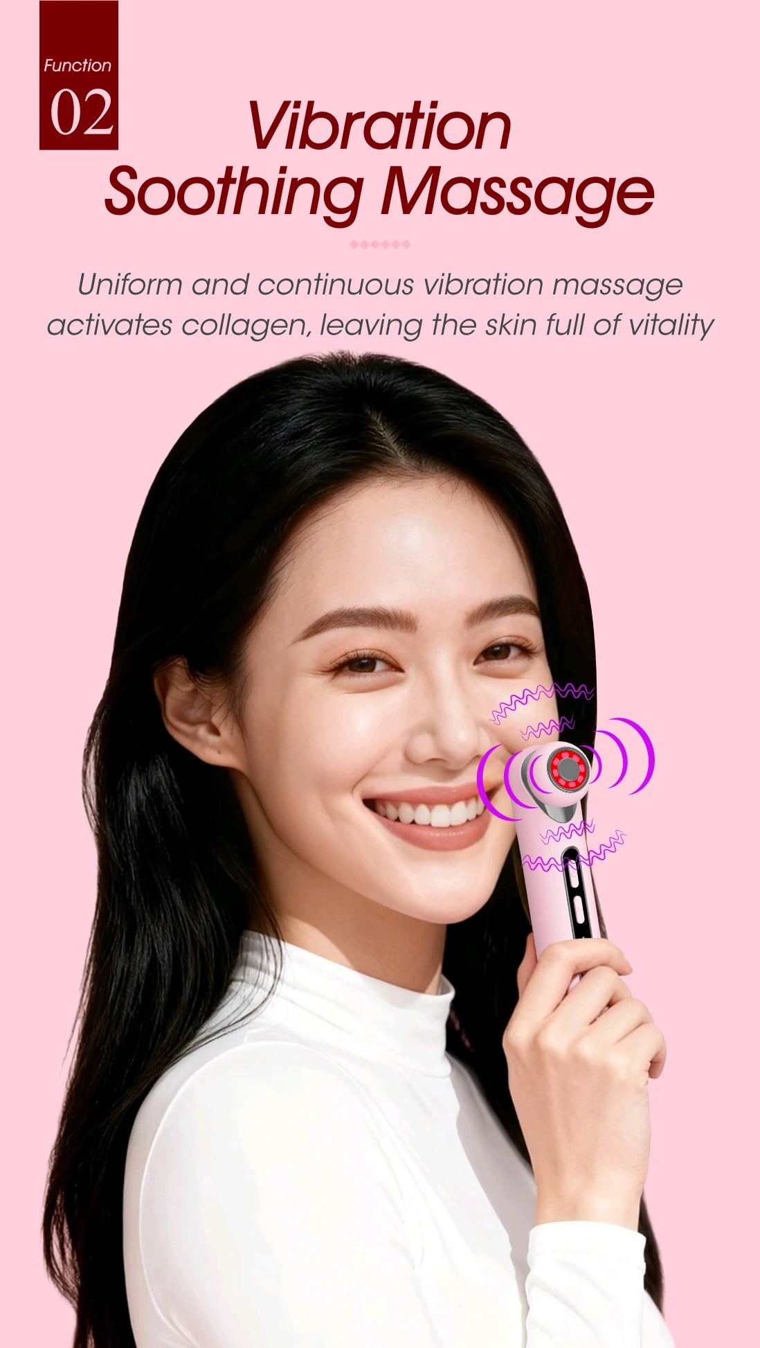 LED Photon Eye Facial Massager Eye Beauty Wand
