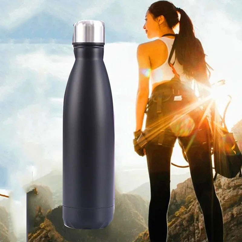Stainless Steel Vacuum Flask Insulated Water Bottle 500ml 750ml - 13